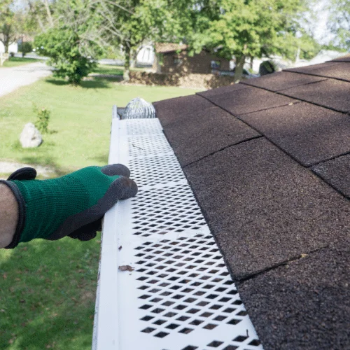 Gutter Leaf Guards Installation