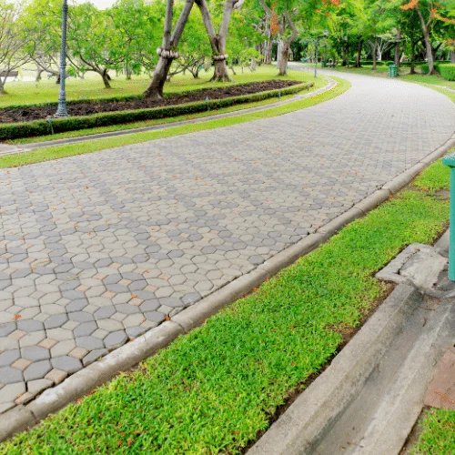 New Sidewalk Installation